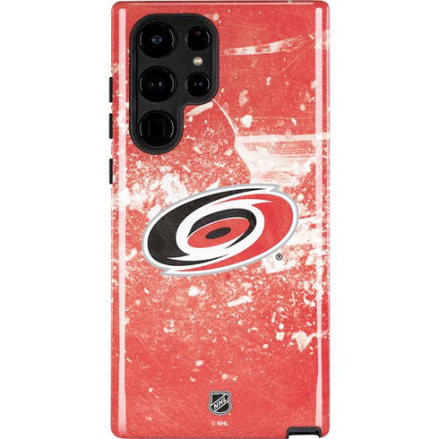 NHL Carolina Hurricanes Frozen Galaxy S25 Ultra Impact Case