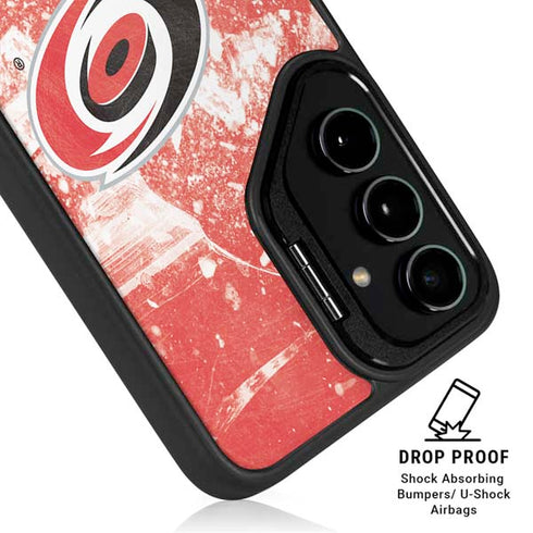 NHL Carolina Hurricanes Frozen Galaxy S24 Ultra Kickstand Case