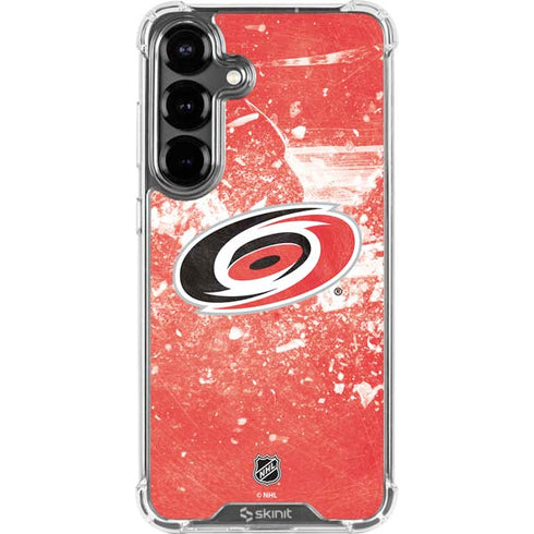 NHL Carolina Hurricanes Frozen Galaxy S26 Clear Case