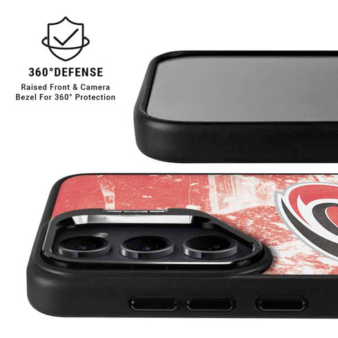 NHL Carolina Hurricanes Frozen Galaxy S26 Ultra Kickstand Case