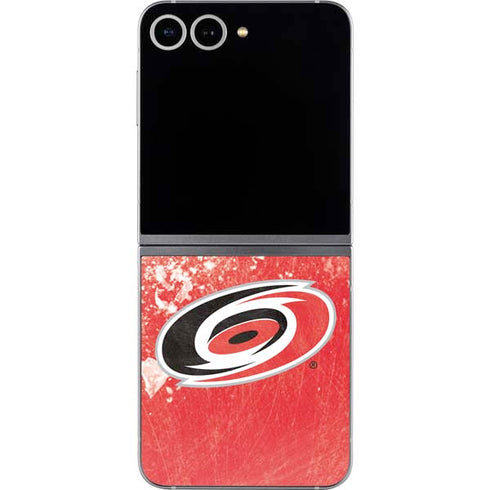 NHL Carolina Hurricanes Frozen Galaxy Z Flip6 Skin