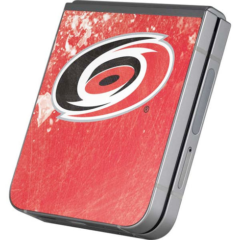 NHL Carolina Hurricanes Frozen Galaxy Z Flip6 Skin