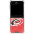 NHL Carolina Hurricanes Frozen Galaxy Z Flip6 Clear Case