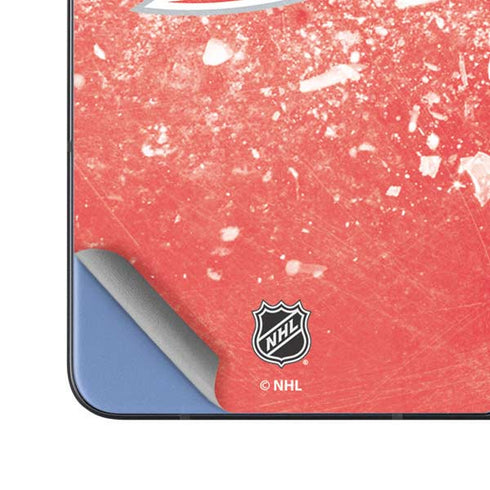 NHL Carolina Hurricanes Frozen Galaxy Z Fold5 5G Skin