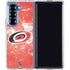 NHL Carolina Hurricanes Frozen Galaxy Z Fold6 Clear Case
