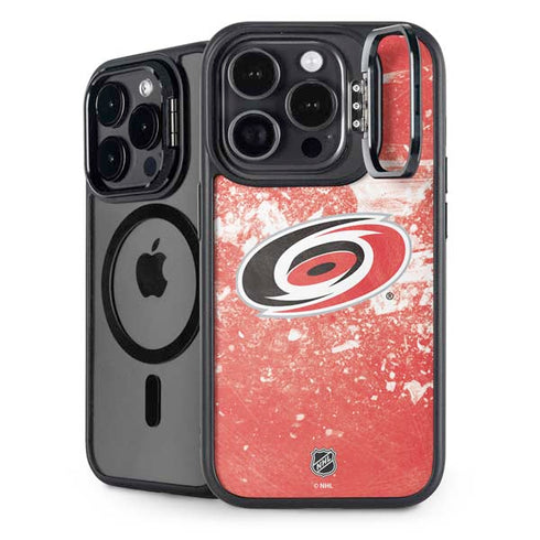 NHL Carolina Hurricanes Frozen iPhone 13 Pro Max Kickstand Case