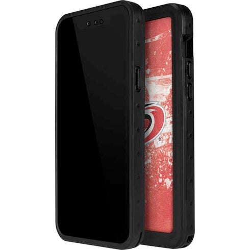 NHL Carolina Hurricanes Frozen iPhone 15 Pro Waterproof Case