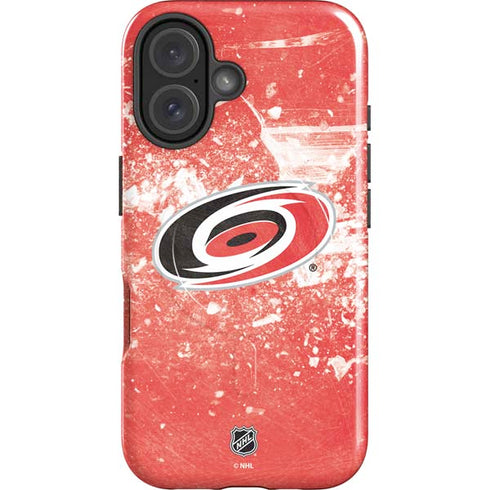 NHL Carolina Hurricanes Frozen iPhone 16 Magsafe Impact Case