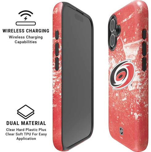 NHL Carolina Hurricanes Frozen iPhone 16 Magsafe Impact Case