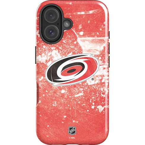 NHL Carolina Hurricanes Frozen iPhone 16 Plus Magsafe Impact Case