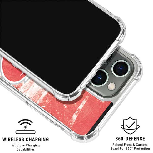 NHL Carolina Hurricanes Frozen iPhone 16 Pro Max Clear Case