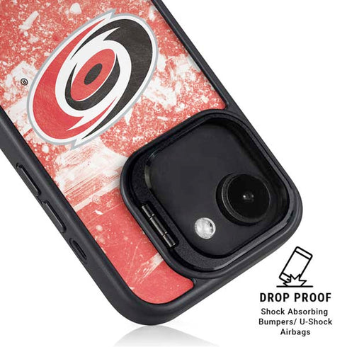 NHL Carolina Hurricanes Frozen iPhone 16e Kickstand Case