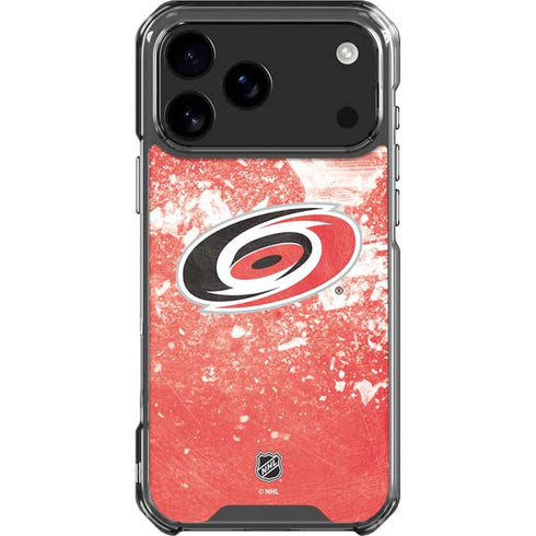 NHL Carolina Hurricanes Frozen iPhone 18 Pro Max Clear Case