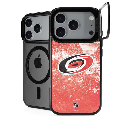NHL Carolina Hurricanes Frozen iPhone 18 Pro Max Kickstand Case