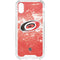 NHL Carolina Hurricanes Frozen iPhone XS Clear Case