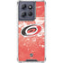 NHL Carolina Hurricanes Frozen Moto G 5G (2025) Clear Case