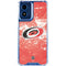 NHL Carolina Hurricanes Frozen Moto G 5G (2024) Clear Case
