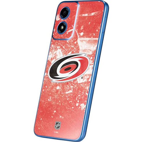 NHL Carolina Hurricanes Frozen Moto G Play 4G (2024) Skin