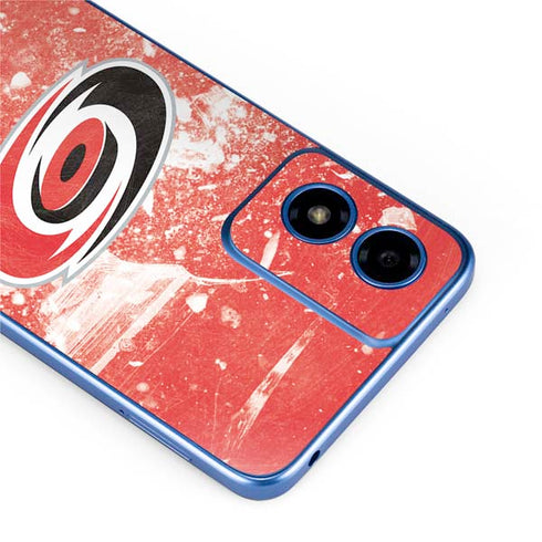 NHL Carolina Hurricanes Frozen Moto G Play 4G (2024) Skin