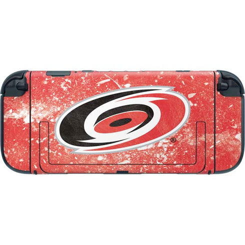 NHL Carolina Hurricanes Frozen Nintendo Switch 2 (2025) with Joy-Con Skin