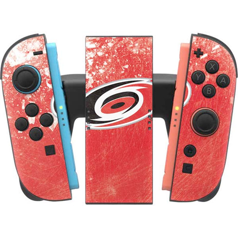 NHL Carolina Hurricanes Frozen Nintendo Switch 2 (2025) Joy-Con Controller Skin