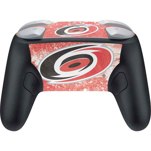 NHL Carolina Hurricanes Frozen Nintendo Switch 2 (2025) Pro Controller Skin