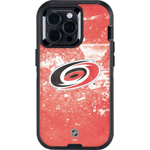 NHL Carolina Hurricanes Frozen Otterbox Defender iPhone Skin