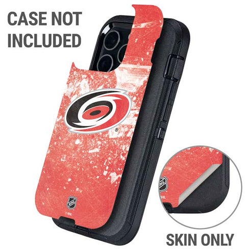 NHL Carolina Hurricanes Frozen Otterbox Defender iPhone Skin