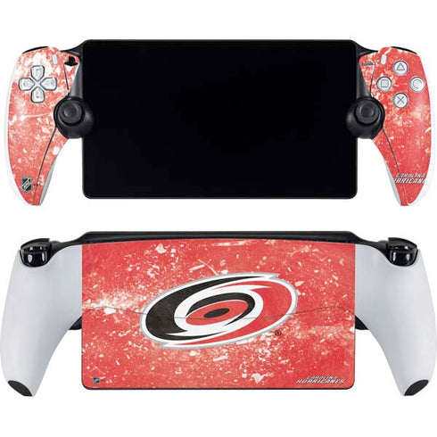 NHL Carolina Hurricanes Frozen PlayStation PS5 Skins