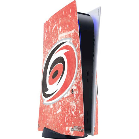 NHL Carolina Hurricanes Frozen PlayStation PS5 Skins