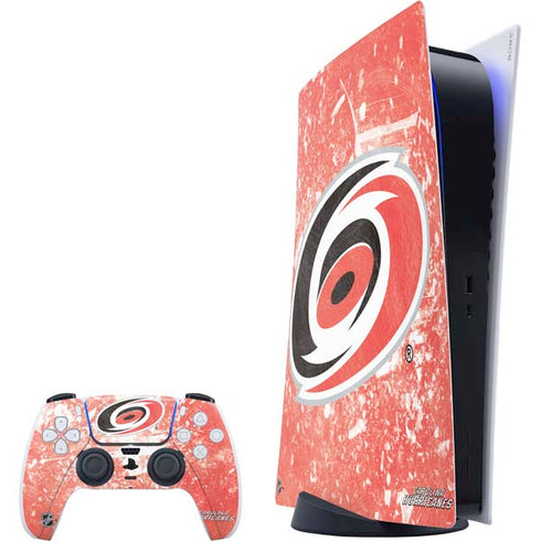 NHL Carolina Hurricanes Frozen PlayStation PS5 Skins