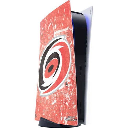 NHL Carolina Hurricanes Frozen PlayStation PS5 Skins