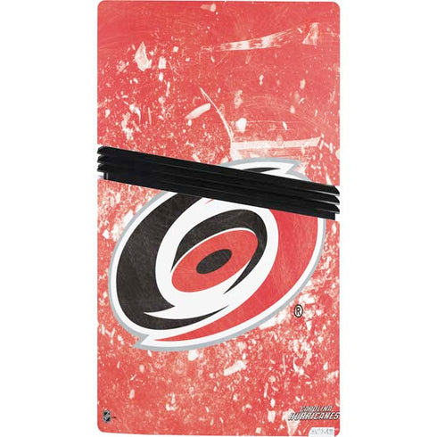 NHL Carolina Hurricanes Frozen PS5 Pro Console Skin