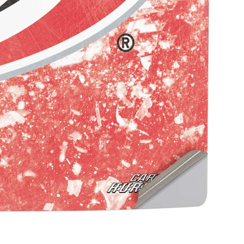 NHL Carolina Hurricanes Frozen PS5 Pro Disk Console Skin