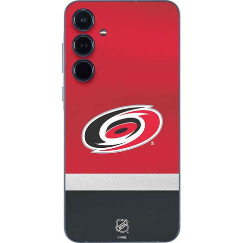 NHL Carolina Hurricanes Jersey Galaxy A55 5G Skin