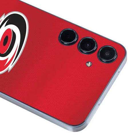 NHL Carolina Hurricanes Jersey Galaxy A55 5G Skin