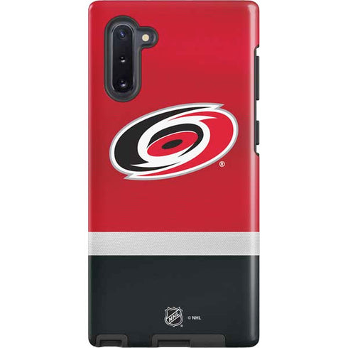 NHL Carolina Hurricanes Jersey Galaxy Cases
