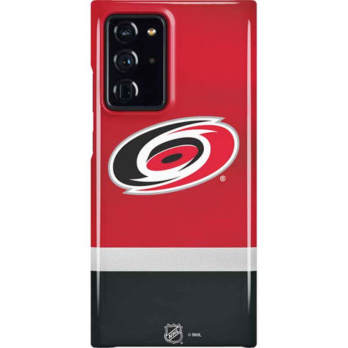 NHL Carolina Hurricanes Jersey Galaxy Cases