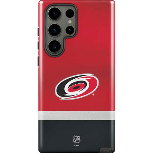 NHL Carolina Hurricanes Jersey Galaxy S23 Ultra Pro Case
