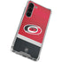 NHL Carolina Hurricanes Jersey Galaxy S24 FE Clear Case