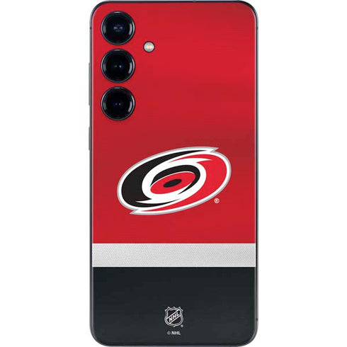 NHL Carolina Hurricanes Jersey Galaxy S25 Plus Skin