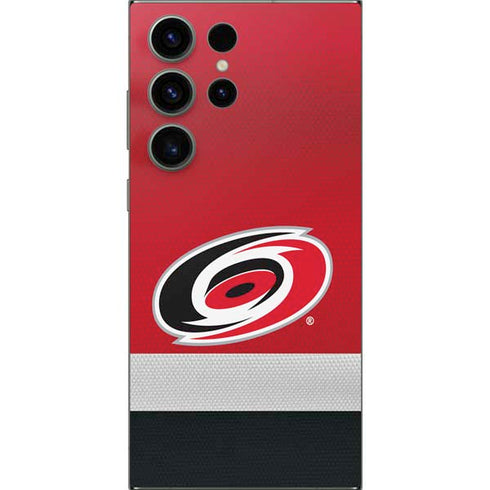 NHL Carolina Hurricanes Jersey Galaxy S24 Ultra Skin