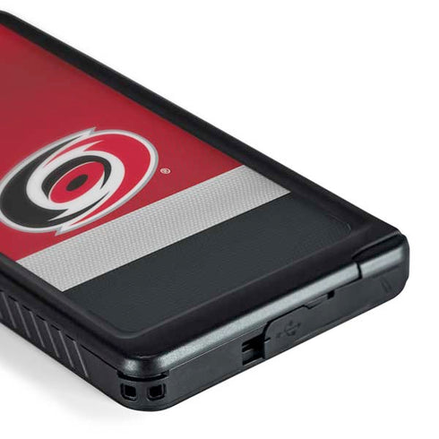 NHL Carolina Hurricanes Jersey Galaxy S24 Ultra Waterproof Case