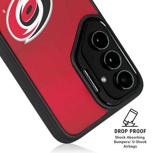 NHL Carolina Hurricanes Jersey Galaxy S26 Kickstand Case