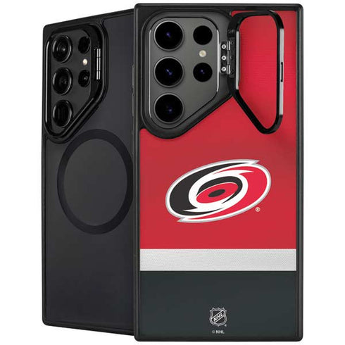 NHL Carolina Hurricanes Jersey Galaxy S26 Ultra Kickstand Case