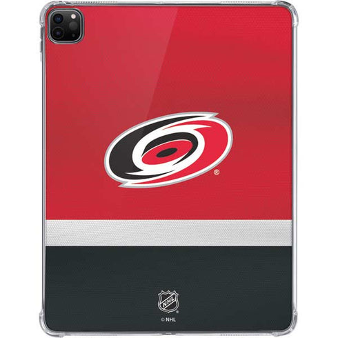 NHL Carolina Hurricanes Jersey iPad Pro 11in (2024) Clear Case