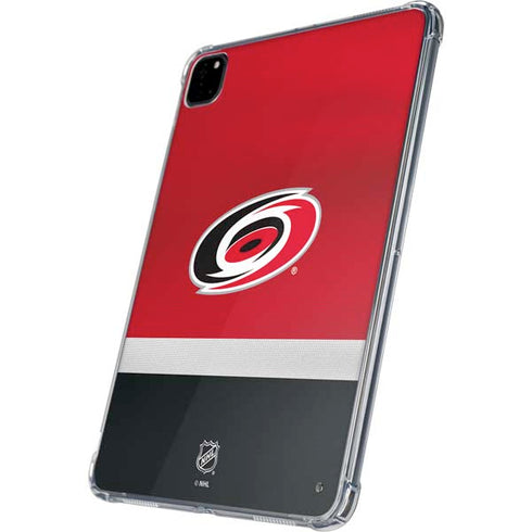 NHL Carolina Hurricanes Jersey iPad Pro 11in (2024) Clear Case