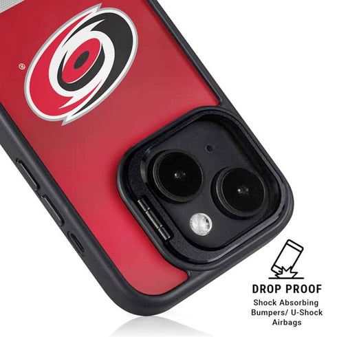 NHL Carolina Hurricanes Jersey iPhone 14 Kickstand Case