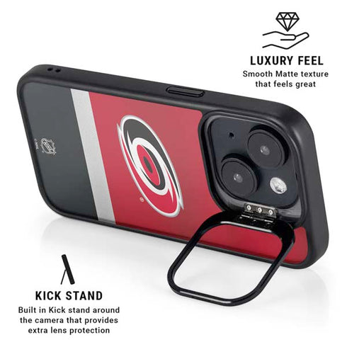 NHL Carolina Hurricanes Jersey iPhone 14 Plus Kickstand Case