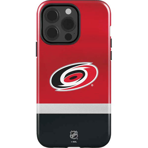 NHL Carolina Hurricanes Jersey iPhone 15 Pro Impact Case